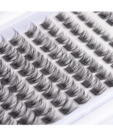 SISILILY Individual Cluster Lashes Kit | Reusable 3D Eyelash Extension | Soft Natural C CC D Curl | With Glue | 90 clusters - DM05 - Buy Online on GoSupps.com