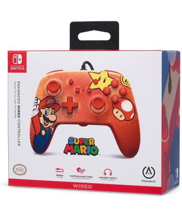 PowerA Mario Vintage Wired Controller for Nintendo Switch | Enhanced Gaming Experience - Buy Online on GoSupps.com