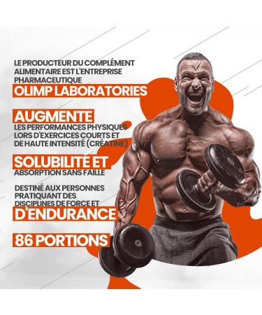Olimp Sport Nutrition Creatine Xplode Powder 500g - Orange Flavor | Boost Performance & Energy - International Shipping Available - Buy Online on GoSupps.com