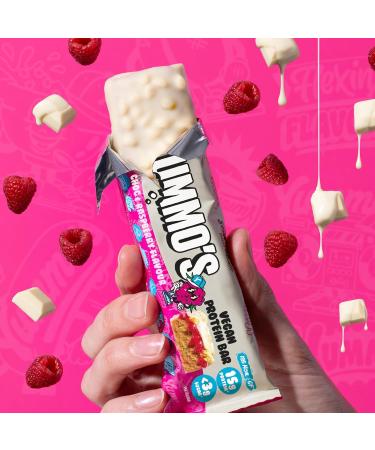 Yummo's Mmmm! Vegan Protein Bar (12x55g) - Variety Pack, High Protein, Low Sugar, Gluten Free Snack - Plant Based and Vegan Friendly - 12 Count Pack - Buy Online on GoSupps.com