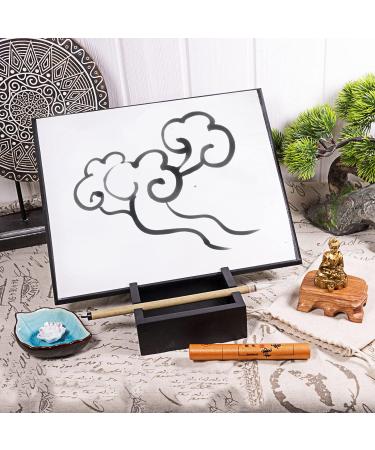 Meditation Gifts Buddha Drawing Board for Zen Decor - Stress Relief Water Painting Board for Home and Office - Unique Birthday Gifts for Adults - Buy Online on GoSupps.com