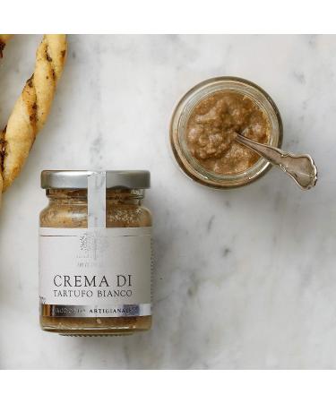 Authentic Italian White Truffle Cream - 2.8oz Jar - Made by Mama - Crema Di Tartufo - Buy Online on GoSupps.com