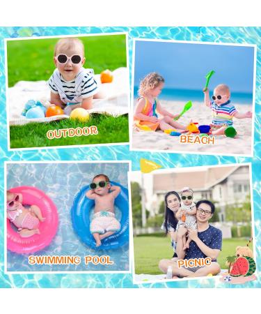 Polarized Baby Sunglasses | Adjustable Strap, UV400 Protection | Unbreakable Soft Frame for Newborn to 36 Months - Buy Online on GoSupps.com