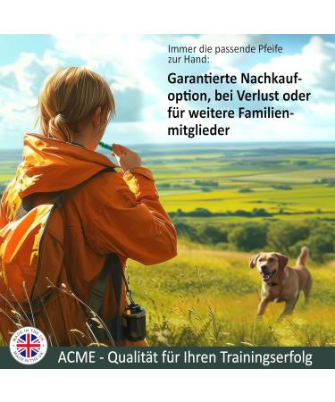 Buy Acme Dog Pipe 210.5 - Original England | Free Instructions & Black Band | Loud Reliable Dog Training & Callback (DG Pink) - Buy Online on GoSupps.com