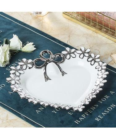 Fruit Basket Fruit Bowl Fruit Bowl European Ceramic Fruit Bowl Creative Heart-Shaped Fruit Dish High-end Decoration Dessert Plate for Home Wedding Housewarming Fruit Organizer Kitchen Organizers and - Buy Online on GoSupps.com
