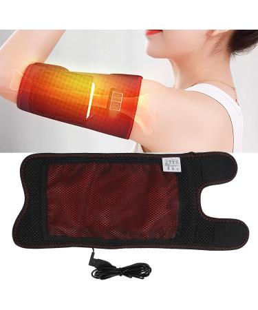 Electric Heating Pad Arm Massage Wrap - 3 Modes & 2 Vibration Motors for Pain Relief & Muscle Cramps - Buy Online on GoSupps.com