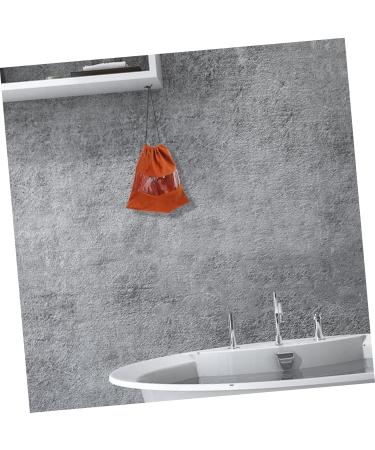 Baluue 5pcs Suede Cosmetic Bag Hair Dryer Storage Bags Pvc Coffee Drawstring Hair Dryer Bags - Buy Online on GoSupps.com
