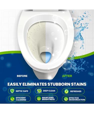 True Fresh Toilet Bowl Cleaner Tablets - 24 Pack Year-Long Cleaning & Deodorizing Solution | International Shipping Available - Buy Online on GoSupps.com