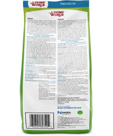 Living World Premium Mix For Budgies 908 g (2 lb) 908 g (Pack of 1) Budgie - Buy Online on GoSupps.com