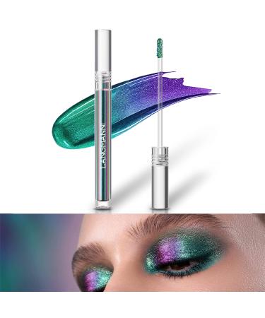 Witcrskm Liquid Eyeshadow  Chameleon Glitter Eye Shadow Makeup  MultiColor Shifting Pigment  Quick-Drying & Waterproof  Ideal Gifts For Sister Girls Girlfriend Women  3ml 6