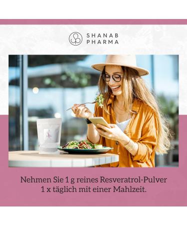 Buy Resveratrol Powder - Premium Japanese Knotweed Extract - 80g Micronized Powder by Shanab Pharma - International Shipping Available - Buy Online on GoSupps.com