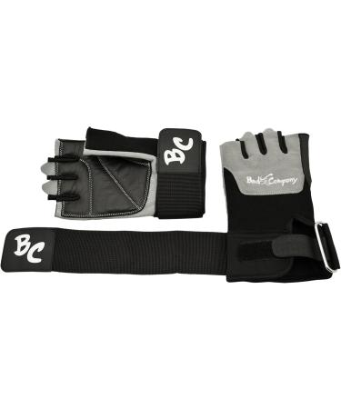 Buy Bad Company Fitness Gloves | Leather Training Gloves with Wrist Support for Strong Grip | International Shipping Available - Buy Online on GoSupps.com
