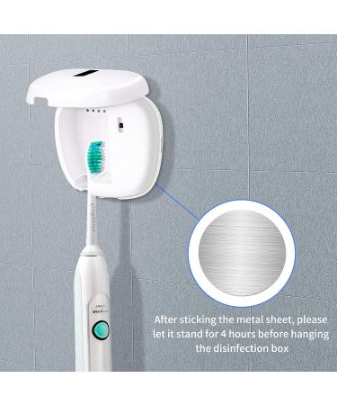 Rechargeable UV Sanitizer Toothbrush Case - Kills 99.9% of Germs - Portable Mini Holder for All Toothbrushes - Ideal for Home and Travel - Buy Online on GoSupps.com