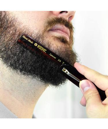 Kent 20T Limited Edition Wide Teeth Detangling Comb for Thick Curly Hair - Grooming & Styling Tool, Made in England - Buy Online on GoSupps.com