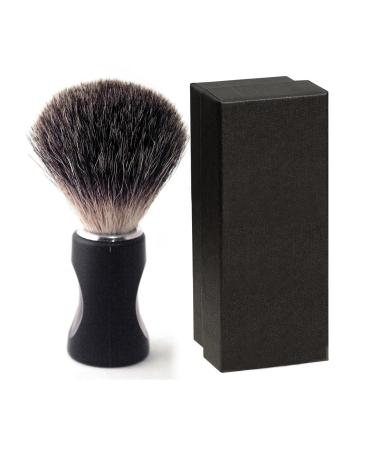 Premium Pure Badger Hair Shaving Brush - Ivory Solid Plastic Handle for a Superior Shave - Buy Online on GoSupps.com