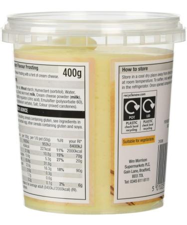 Morrisons Vanilla Frosting 400g - Buy Online on GoSupps.com