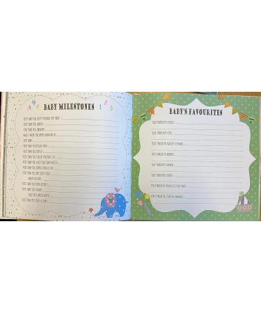 My First Year Baby Record Book - Commemorate Birth to 1st Year - White - Buy Online on GoSupps.com
