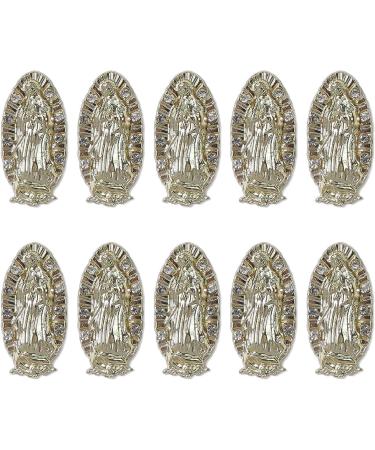 FEIlei Nail Art Charms Metal Nail Rhinestones Alloy Buddha-Nail Crystals Diamonds - Buy Online on GoSupps.com