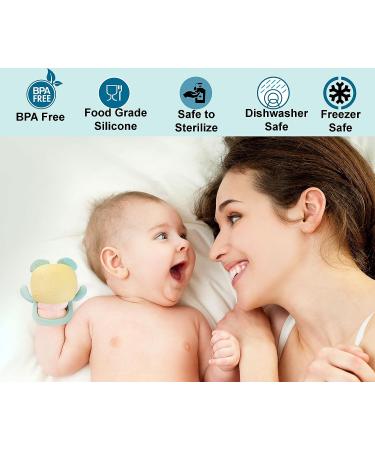 Polantis Tiger Baby Teething Toy | Baby Teether for Babies 0-6 Months | Teething Toys Set - Buy Online on GoSupps.com