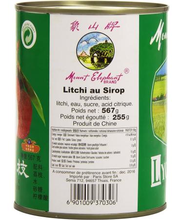 Mount Elephant Lychees 567g in Light Syrup - Buy Online on GoSupps.com