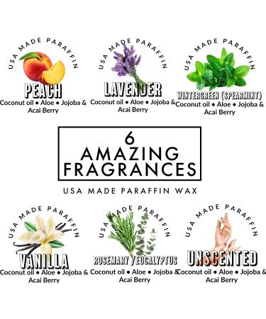 Fleur De Spa Paraffin Wax Refill - Acai, Coconut Oil, Jojoba, Aloe Infused - Vanilla Flower 1 Pound (Pack of 1) - Made in USA - Buy Online on GoSupps.com