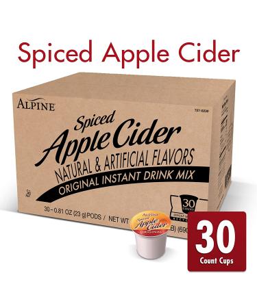 Alpine Spiced Cider Single Serve Cups - 30 Count (Pack of 1) - Buy Online on GoSupps.com