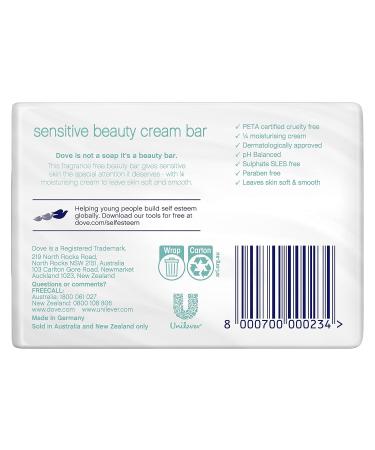 Dove Extra Sensitive Cleansing Bar - Gentle Fragrance-Free Skin Care | Buy Online & Ship Worldwide - Buy Online on GoSupps.com