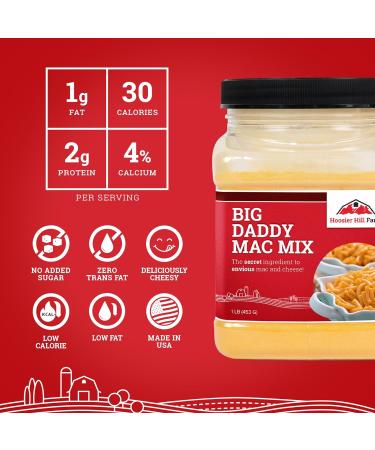 Hoosier Hill Farm Big Daddy Mac Mix - 1 lb | Delicious Mac and Cheese Blend - Buy Online on GoSupps.com