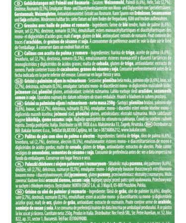 Buy Roberto Crocchini with Rosemary - Pack of 9 (9 x 250g) | International Shipping Available - Buy Online on GoSupps.com