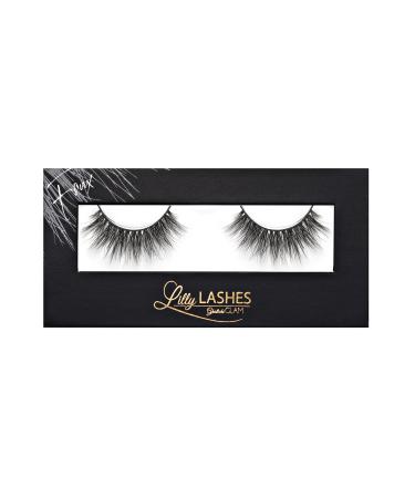 Lilly Lashes 3D Miami in Faux Mink | False Eyelashes | Dramatic Look and Feel | Reusable | Non-Magnetic | 100% Handmade  Vegan | Silk Like Luxury Fibers - Buy Online on GoSupps.com