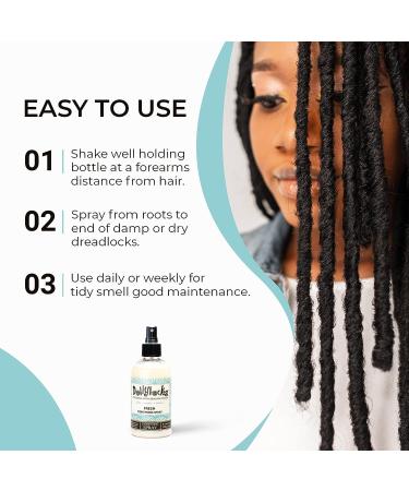 Sea Salt Spray and Loc Moisturizer for Tightening Dreadlocks - Professional Dreads Moisturizer for Men and Women - No Frizz Seasalt Spray - Buy Online on GoSupps.com