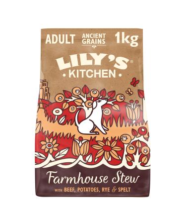 Lily s Kitchen Made with Natural Ingredients Adult Dry Dog Food Beef Stew with Ancient Grains 1kg Bag Beef 1 kg (Pack of 1) - Buy Online on GoSupps.com