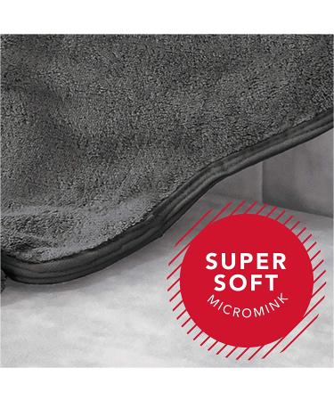 Sunbeam Heating Pad Wrap for Back Pain Relief | Auto Shut Off, Moist Heating | 23 x 15 Slate Grey - Buy Online on GoSupps.com