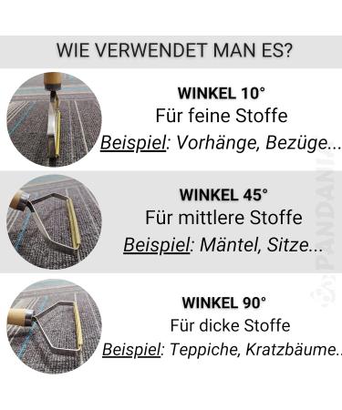 2024 Lint Razor Manual - Effective Animal Hair Remover & Fluff Shaver for Sofas Carpets and Clothing - Best Lint Remover for Dog Hair & Fabric Care - Buy Online on GoSupps.com