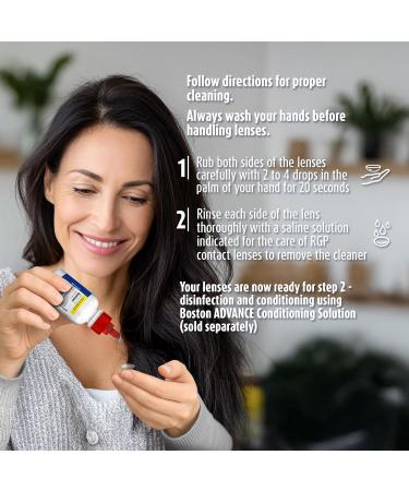 4 Best Contact Lens Solution for Gas Permeable Lenses - Boston Advance 1 Fl Oz - Buy Online on GoSupps.com
