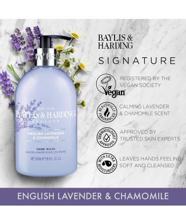 Baylis & Harding English Lavender & Chamomile 500ml Hand Wash - Pack of 3 - Buy Online on GoSupps.com