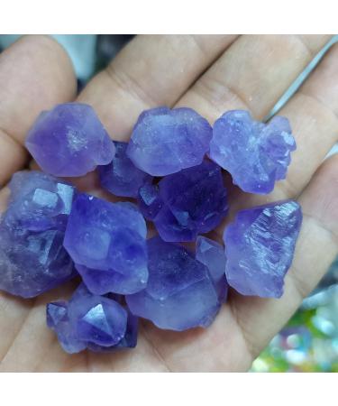 Crystal 50/100g Natural Amethyst Raw Quartz Small Cluster Stone Crystal Point Specimen Home Decor Raw Crystals Can be Used for ZJGIDTEM (Size : 50g) - Buy Online on GoSupps.com
