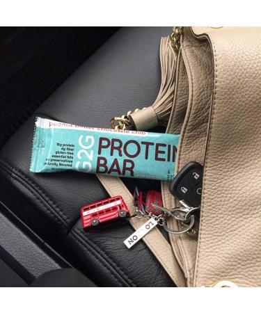 G2G Protein Bar PB Lovers 4-Pack 1 Box Each PB Choc Chip PB Coconut PB Banana PB & J Healthy Snack Delicious Meal Replacement Gluten-Free Refrigerated for Freshness 32 Count (4 Packs of 8) - Buy Online on GoSupps.com