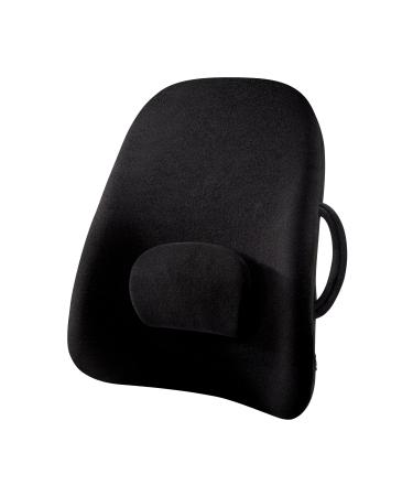 ObusForme Wideback Backrest Support - Wide Padded Seat Cushion and Lumbar Support Pillow Portable Posture Support with Soft and Durable Foam