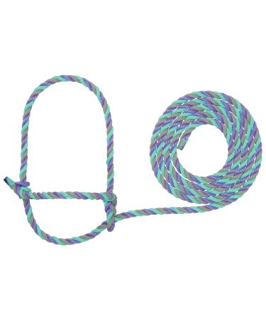 Weaver Leather Livestock Cattle Rope Halter Gray/Lavender/Mint - Buy Online on GoSupps.com