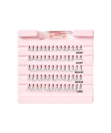 Buy Kiss Haute Couture Individual Eyelashes Luxe - 71 Pieces | Perfect for All Occasions | International Shipping Available - Buy Online on GoSupps.com