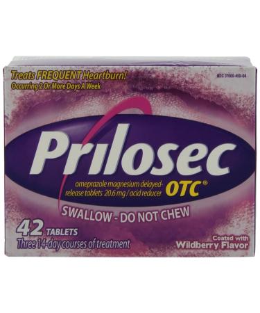 Prilosec OTC Tablets (Wildberry 84 Tablets) by Prilosec