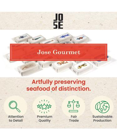 Jose Gourmet Wild Caught Portuguese Sardines in Lemon and Olive Oil - 125g Can | Omega 3 Rich Canned Fish - Fair Trade - Buy Online on GoSupps.com