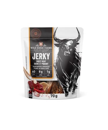 Wild Ridge Farms Jerky Sweet Heat Hardwood Smoked Made in Canada