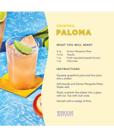 Zero Calorie Swoon Cocktail Mixer Variety Pack by Swoon - Keto Friendly, Sugar & Gluten Free - 25oz Bottles (Pack of 3) - Cucumber Mint, Ginger Lime, Margarita Flavors - Buy Online on GoSupps.com