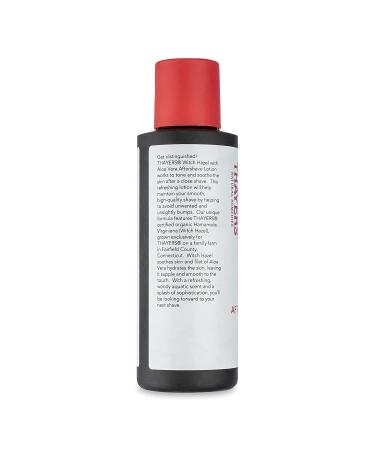 THAYERS Men's Aftershave Lotion with Witch Hazel & Aloe Vera - 4 Fl Oz | Soothing & Hydrating - Buy Online on GoSupps.com