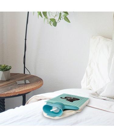 Mr. & Mrs. Panda Skunk Hot Water Bottle | Turquoise Children's Heat Bottle Gift | Cozy Office Accessory - Buy Online on GoSupps.com