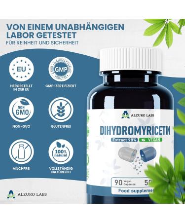 DG Supplements Dihydromyricetin DHM 500 mg 90 vegan capsules 1001 extract 50000 mg Supports Liver Cleansing Detox and Metabolic Health Helps you feel wellbeing and the next day - Buy Online on GoSupps.com
