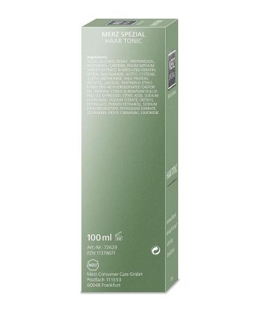 Merz Professional Hair Tonic - Reduce Hair Loss with Caffeine & Biotin | Thicker Stronger Hair (100ml) - International Shipping Available - Buy Online on GoSupps.com