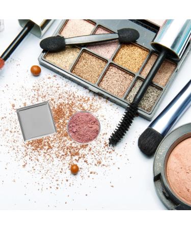 30pcs Aluminum Empty Square Metal Pans for Cosmetics - Ideal Eyeshadow Tins & Mini Paint Palette - Buy Online on GoSupps.com
